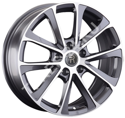 ДискFordFD1637JxR17 PCD5x108 ET53 DIA63.3,серый