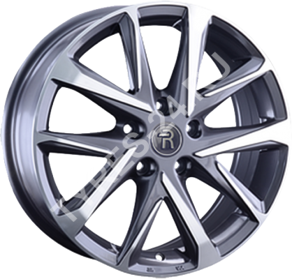 ДискFordFD1707JxR17 PCD5x108 ET52 DIA63.3,серый