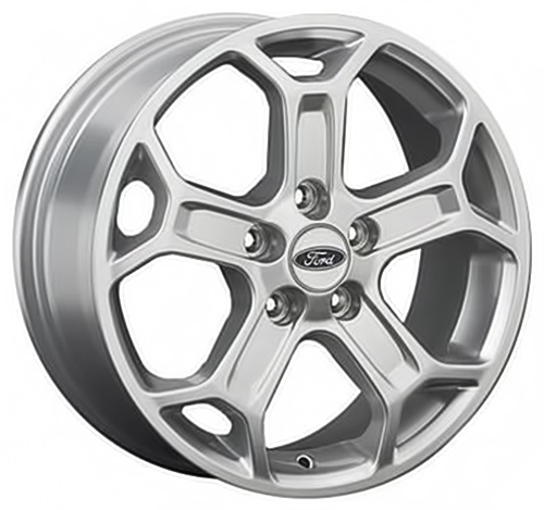 ДискFordFD217.5JxR17 PCD5x108 ET53 DIA63.3,серебристый