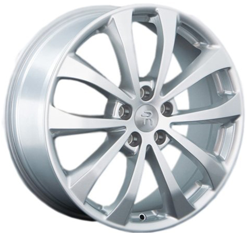 ДискFordFD317.5JxR18 PCD5x108 ET52.5 DIA63.3,серебристый