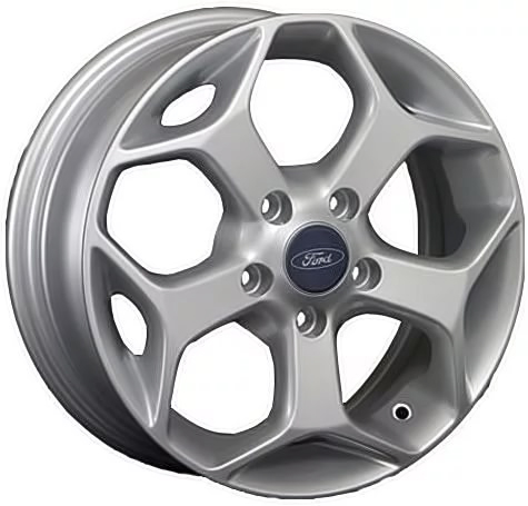 ДискFordFD3866.5JxR16 PCD5x108 ET52.5 DIA63.4,серебристый