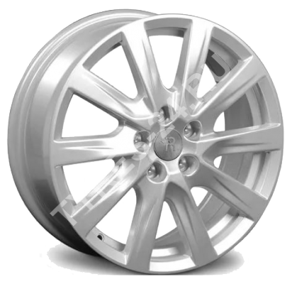 ДискFordFD607JxR17 PCD5x108 ET53 DIA63.3,серебристый