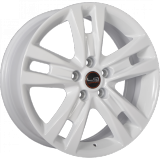 ДискFordFD617JxR17 PCD5x108 ET52.5 DIA63.3,белый