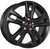 ДискFordFD617JxR17 PCD5x108 ET50 DIA63.3,чёрный