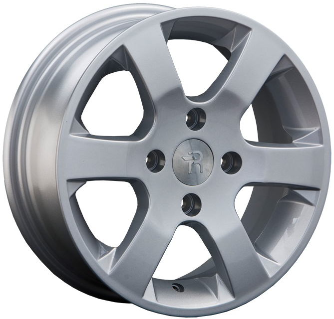 ДискFordFD705.5JxR14 PCD4x108 ET37.5 DIA63.3,серебристый