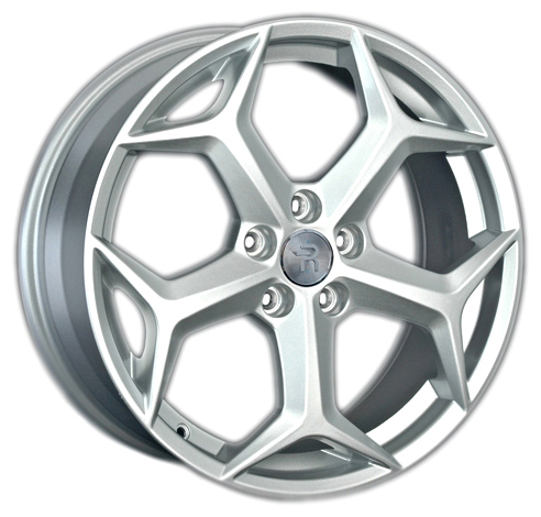 ДискFordFD747.5JxR18 PCD5x108 ET53 DIA63.3,серебристый