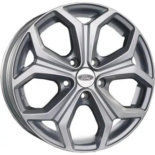 ДискFordFo60H6.5JxR16 PCD5x108 ET52.5 DIA63.3,серебристый