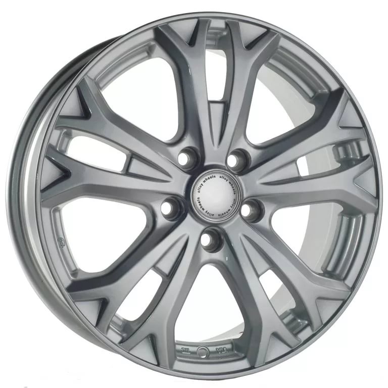 ДискFordFo61H6.5JxR16 PCD5x108 ET52.5 DIA63.3,серебристый