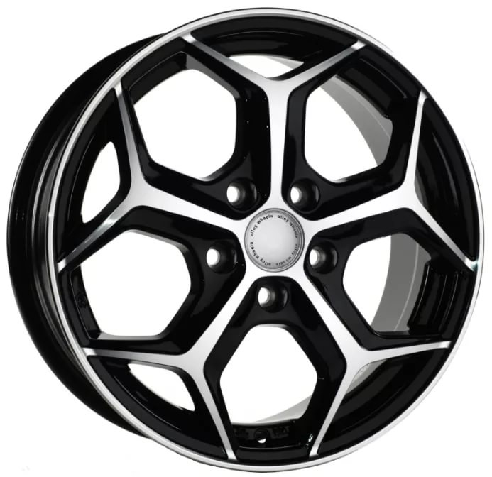 ДискFordFo62H6.5JxR16 PCD5x108 ET50 DIA63.3,чёрный