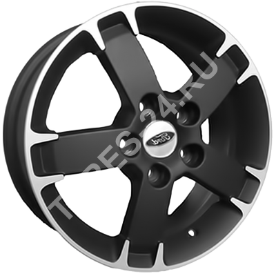 ДискFordR2266JxR15 PCD5x108 ET53 DIA63.3,чёрный