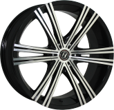 ДискHarpY-288.5JxR20 PCD5x114.3 ET40 DIA74.1,чёрный