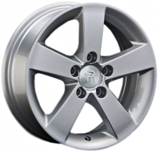 ДискHondaH196.5JxR16 PCD5x114.3 ET45 DIA64.1,серебристый