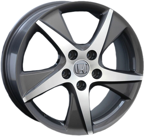 ДискHondaH247.5JxR17 PCD5x114.3 ET55 DIA64.1,серый