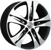 ДискHondaH267.5JxR18 PCD5x114.3 ET55 DIA64.1,чёрный