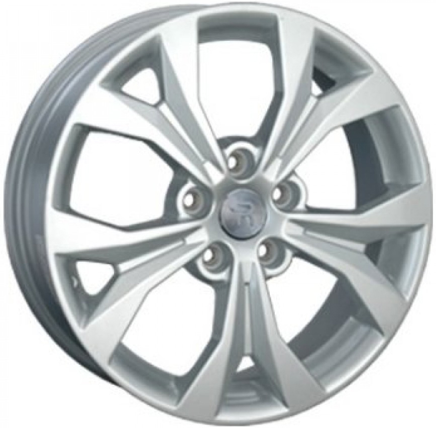 ДискHondaH427.5JxR17 PCD5x114.3 ET55 DIA64.1,серебристый