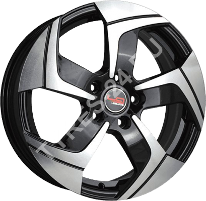 ДискHondaH502 Concept6.5JxR17 PCD5x114.3 ET50 DIA64.1,чёрный