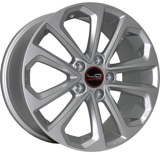 ДискHondaH607.5JxR18 PCD5x114.3 ET55 DIA64.1,серебристый