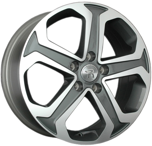 ДискHondaH827.5JxR17 PCD5x114.3 ET55 DIA64.1,серый