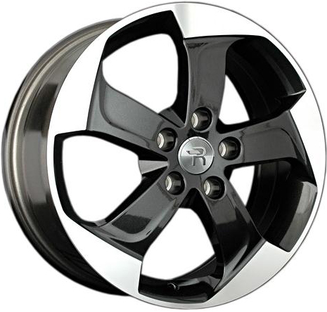 ДискHondaH837.5JxR17 PCD5x114.3 ET55 DIA64.1,чёрный