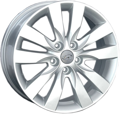 ДискHyundaiHND1146.5JxR16 PCD5x114.3 ET43 DIA67.1,серебристый