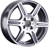 ДискHyundaiHND2356JxR15 PCD4x100 ET48 DIA54.1,серый