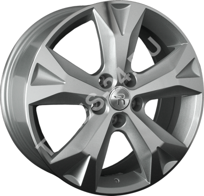 ДискHyundaiHND2457.5JxR18 PCD5x114.3 ET51 DIA67.1,серый