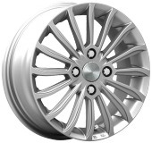 ДискHyundaiHND2496JxR15 PCD4x100 ET46 DIA54.1,серебристый