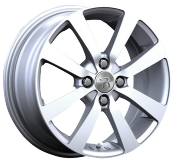 ДискHyundaiHND2596JxR15 PCD4x100 ET46 DIA54.1,серебристый