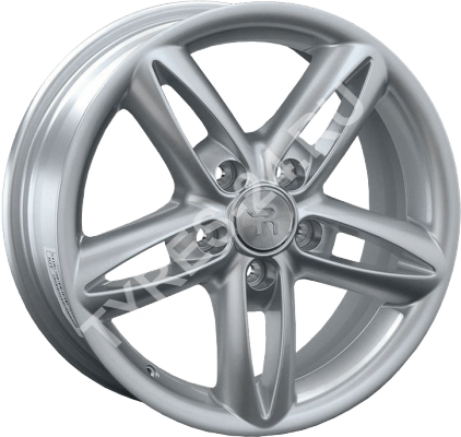 ДискHyundaiHND2946.5JxR16 PCD5x114.3 ET41 DIA67.1,серебристый