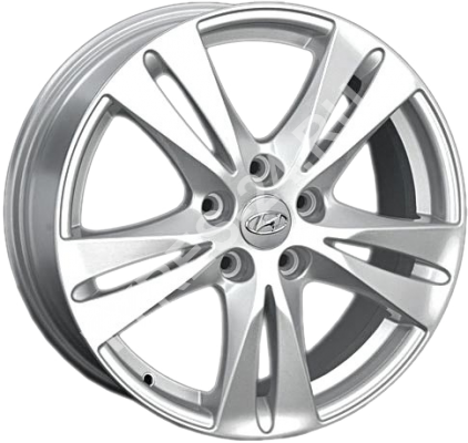 ДискHyundaiHND357JxR17 PCD5x114.3 ET35 DIA67.1,серебристый