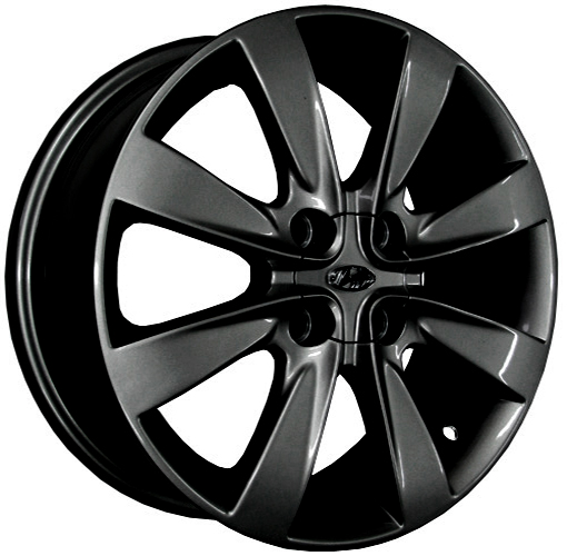 ДискHyundaiHND746JxR15 PCD4x100 ET48 DIA54.1,чёрный