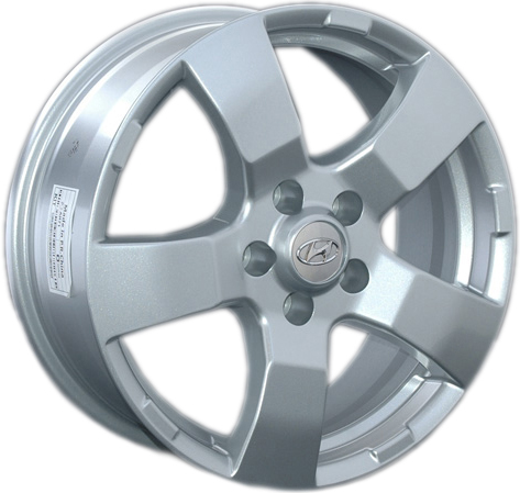 ДискHyundaiHND817JxR17 PCD5x114 ET41 DIA67,серебристый