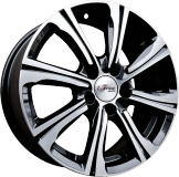 ДискIFreeАпероль6JxR15 PCD4x98 ET35 DIA58.5,чёрный