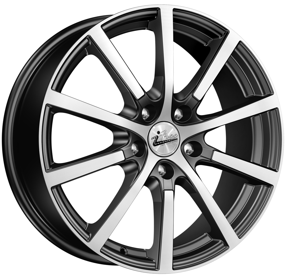 Диск IFree Big Byz (КС680) 7JxR17 PCD5x114.3 ET50 DIA67.1, чёрный