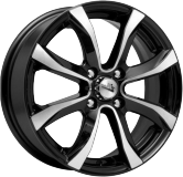 ДискIFreeДайс (КС696)6JxR15 PCD4x100 ET48 DIA54.1,чёрный