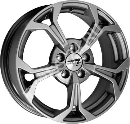 ДискIFreeЭрнесто6.5JxR15 PCD5x100 ET38 DIA67.1,серебристый