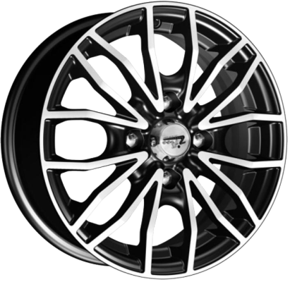 ДискIFreeФлайт (КС676)5.5JxR14 PCD4x100 ET43 DIA60.1,чёрный