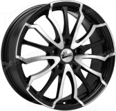 ДискIFreeФриман7JxR17 PCD5x114.3 ET38 DIA66.1,чёрный