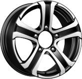 ДискIFreeХафпайп (КС683)6JxR16 PCD5x139.7 ET40 DIA98,чёрный