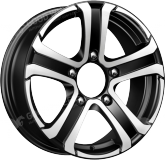 ДискIFreeХафпайп (КС683)6JxR16 PCD5x139.7 ET40 DIA98,чёрный