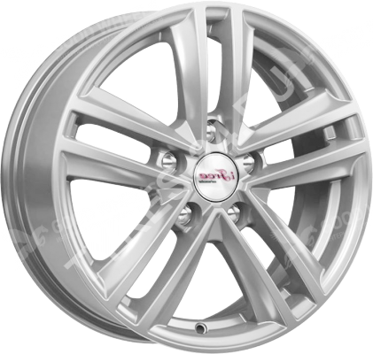 ДискIFreeКатар6.5JxR16 PCD5x114.3 ET40 DIA66.1,серебристый