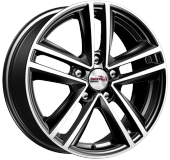 ДискIFreeКатар6.5JxR16 PCD5x114.3 ET45 DIA67.1,чёрный