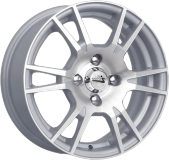 ДискIFreeЛенинград6JxR14 PCD5x114.3 ET38 DIA67.1,серебристый