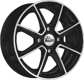 ДискIFreeМайями5.5JxR14 PCD4x114.3 ET38 DIA66.1,чёрный