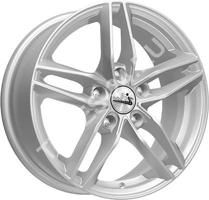 ДискIFreeMoskva (КС689)6JxR16 PCD5x105 ET39 DIA56,серебристый