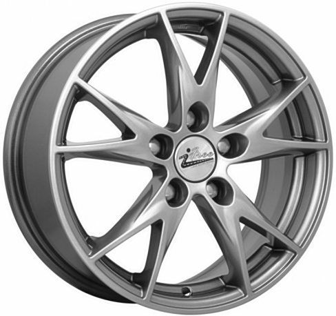 ДискIFreeНирвана6.5JxR15 PCD5x114.3 ET40 DIA67.1,серебристый