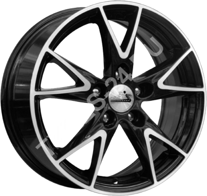 ДискIFreeНирвана6JxR15 PCD5x100 ET40 DIA67,чёрный