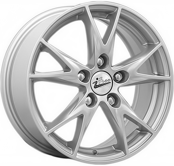 ДискIFreeНирвана6.5JxR15 PCD5x108 ET40 DIA67.1,серебристый