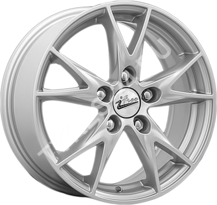 ДискIFreeНирвана6.5JxR15 PCD5x108 ET50 DIA67.1,серебристый