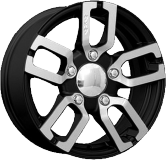 ДискIFreeОфф-лайн6.5JxR16 PCD5x139.7 ET40 DIA98,чёрный